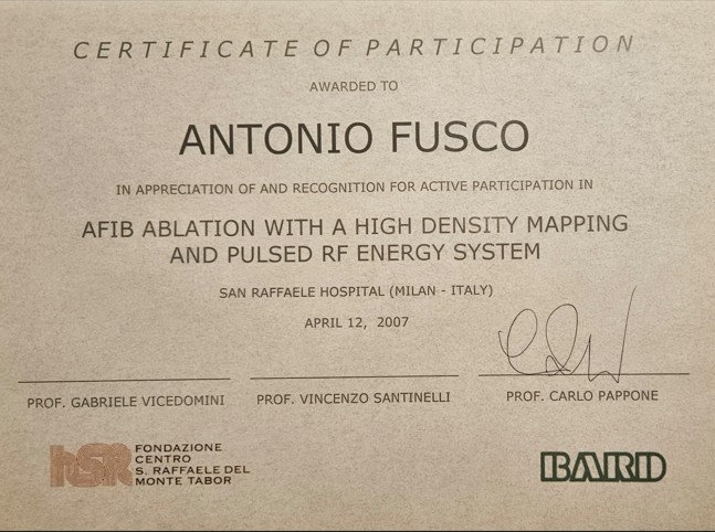 Certificato 7